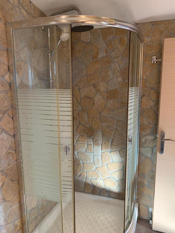 Doormat# Wait 'N Sea, Jacuzzi, Luxury Stone House Epanomi Exterior foto